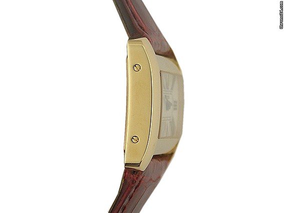 replica Cartier Divan PM kleines Modell 18kt Gelbgold 32x6mm WATCHES 1