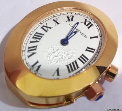 replica Cartier BAIGNOIRE TRAVEL ALARM CLOCK SWISS WATCHES 1