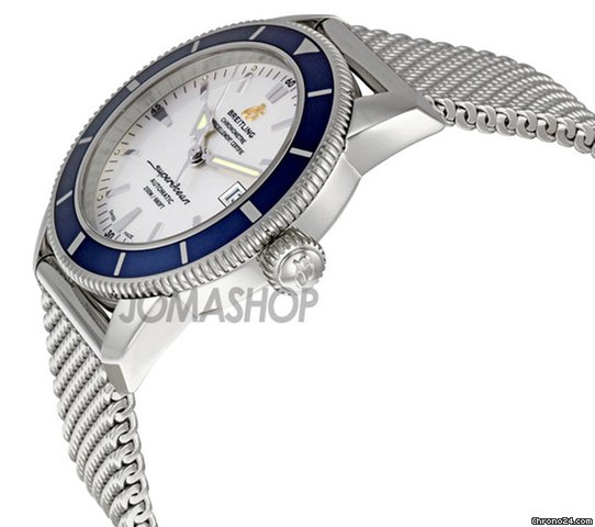 Breitling SuperOcean Blue Dial Stainless Steel Mens Watch A1732116-G717SS WATCHES 2