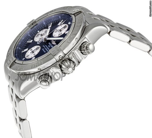 Breitling Galactic Chronograph Blue Dial Stainless Steel Mens Watch A1336410-C645SS WATCHES 2