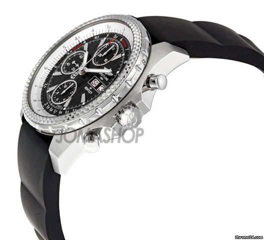 Breitling Bentley GT Racing Black Dial Black Rubber Strap Mens Watch A1336313-B960BKPD WATCHES 2