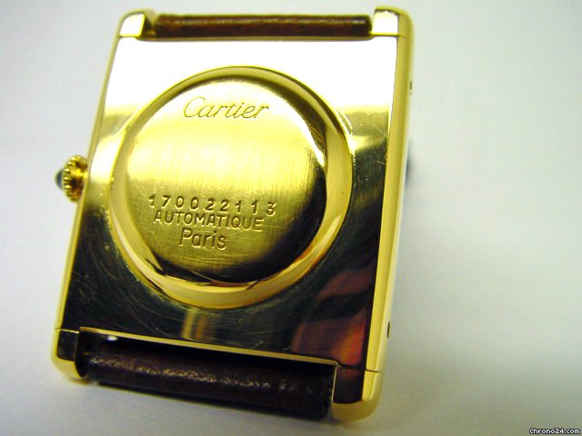Cartier "JUMBO" TANK Automatique GM WATCHES 2
