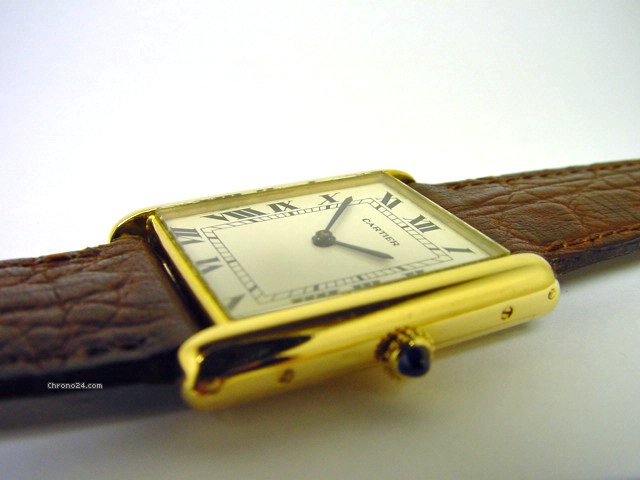replica Cartier "JUMBO" TANK Automatique GM WATCHES 1