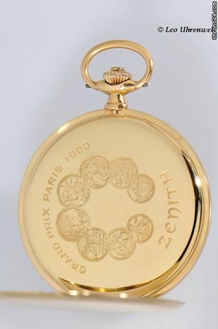 replica Zenith FEIN DEKORIERTE HERRENSAVONETTE 14KT GOLD 1910 WATCHES 1