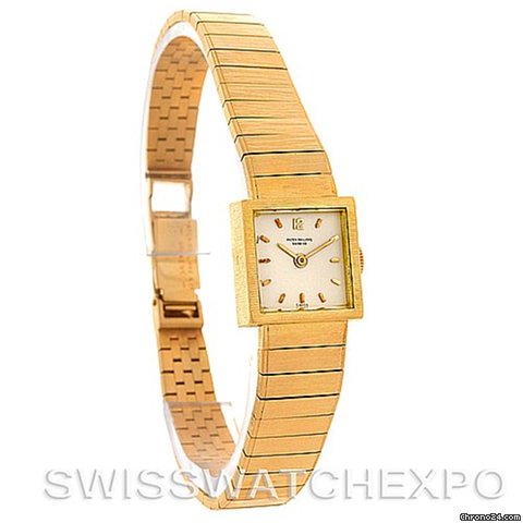replica Patek Philippe Vintage Ladies 18k Yellow Gold 3285/23 Watch WATCHES 1
