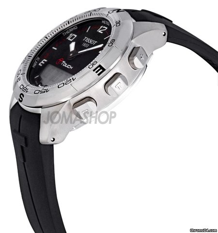 Tissot T-Touch II Black Dial Mens Watch T0474204705700 WATCHES 2