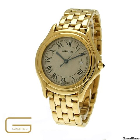 Cartier Panthere Ronde 18K.Gelbgold WATCHES 2