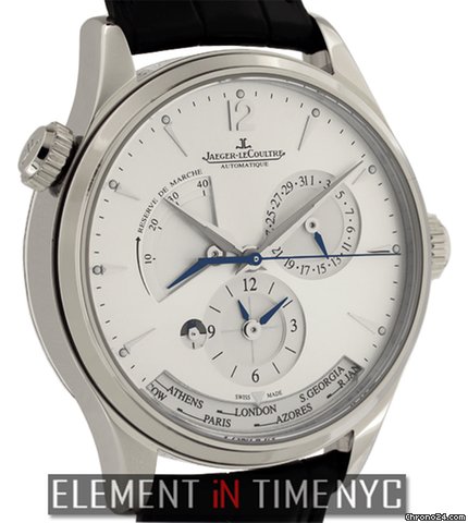 Jaeger-LeCoultre Master Geographic Stainless Steel 142.84.21 WATCHES 2