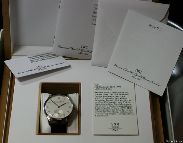 IWC Portugieser Jubilee 1993 5441 WATCHES 2