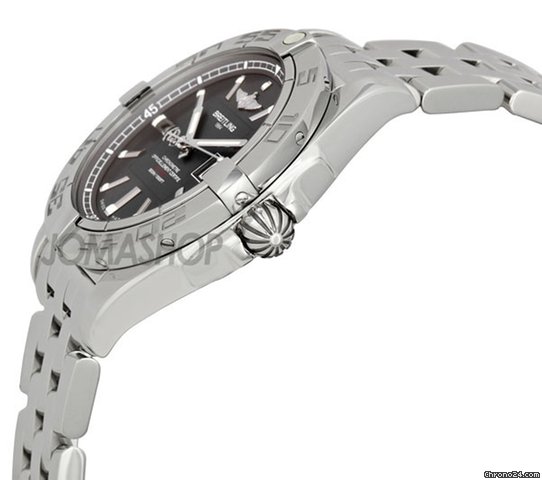 Breitling Galactic 41 Grey Dial Mens Watch A49350L2-F549SS WATCHES 2