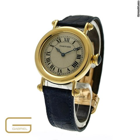 Cartier Diabolo 18K.Gold WATCHES 2