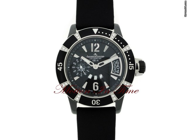 Jaeger-LeCoultre Master Compressor Diving GMT Lady Black Ceramic 39mm NEW WATCHES 2