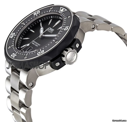 Oris Pro Diver Black Dial Titanium Mens Watch 733-7646-7154MB WATCHES 2