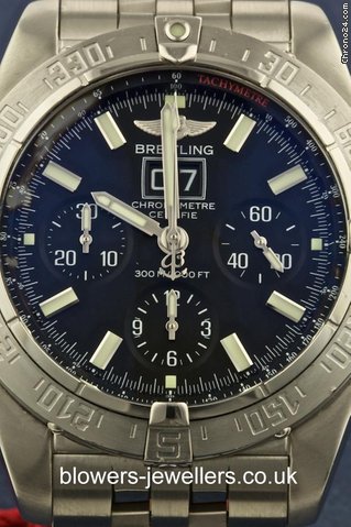 Breitling Chronomat Evolution Blackbird A44359. WATCHES 2