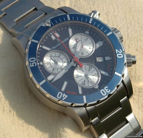 replica Maurice Lacroix MIROS Chronograph - Diver Edition - C.O.S.C. WATCHES 1 