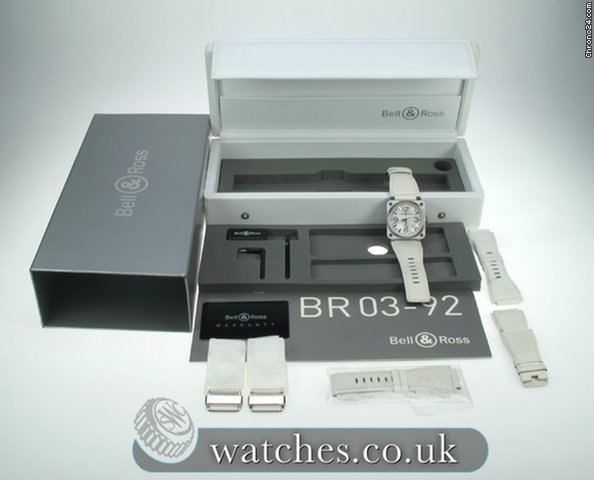 Bell & Ross BR 03-92 White Ceramic WATCHES 2