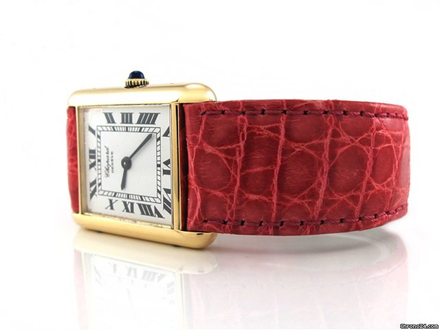 replica Chopard Damen Gelbgold Quarz WATCHES 1