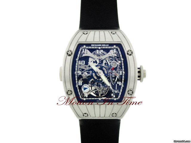 Richard Mille RM015 TOURBILLON GMT PERINI NAVI PLATINUM - EXTREMELY RARE WATCHES 2