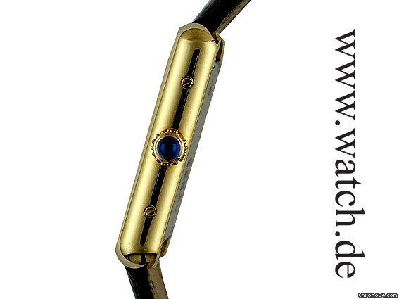 replica Cartier Tank Solo PM kleines Modell Gelbgold 31x24mm WATCHES 1