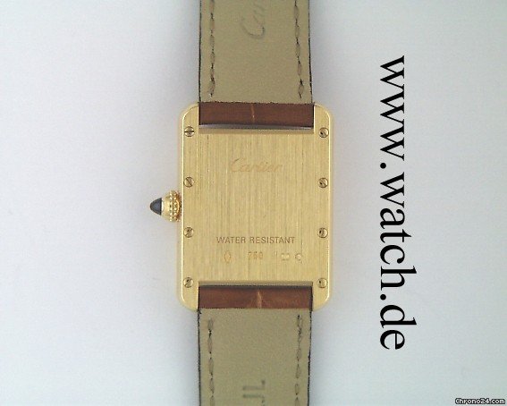 Cartier Tank Louis PM kleines Modell Gelbgold 30x22mm WATCHES 2