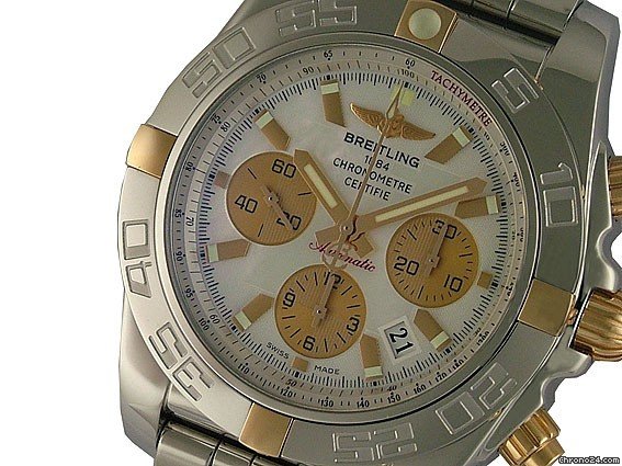 Breitling Chronomat B01 Stahl/Rosegold Perlmutt 44mm WATCHES 2
