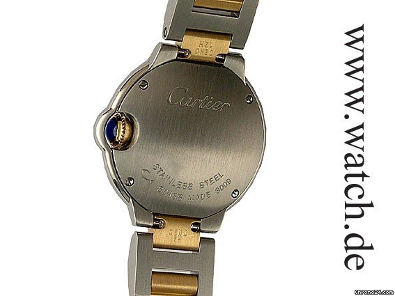 Cartier Ballon Bleu PM kleines Modell Stahl/Gelbgold 28mm WATCHES 2