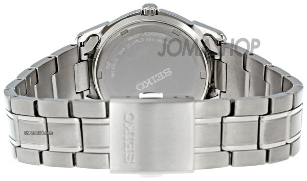 replica Seiko Blue Dial Titanium Mens Watch SGG729 WATCHES 1