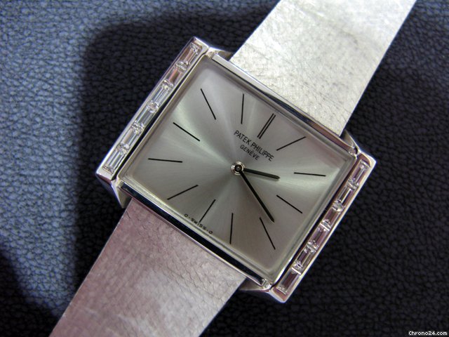 Patek Philippe 18k Wg & Diamonds Spectacular 34mm WATCHES 2