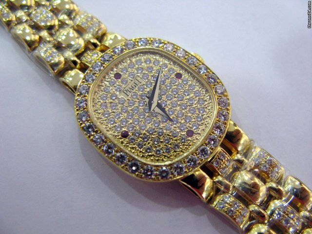 Piaget 18k & Diamonds Rubis Quartz Ref 89681 K61r WATCHES 2