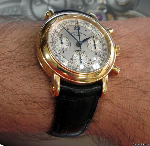 replica Franck Muller Chronograph 7000 18k Gold Rare WATCHES 1