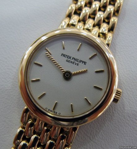 replica Patek Philippe Quartz 18k W Intricate Hands 20mm WATCHES 1
