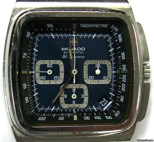 Movado Zenith El Primero Chronograph Ss Collectors's New Rare WATCHES 2