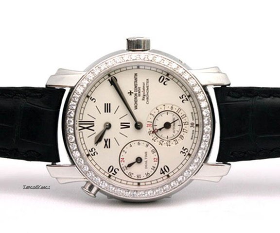 Vacheron Constantin Dual Time 18k & Diamonds WATCHES 2