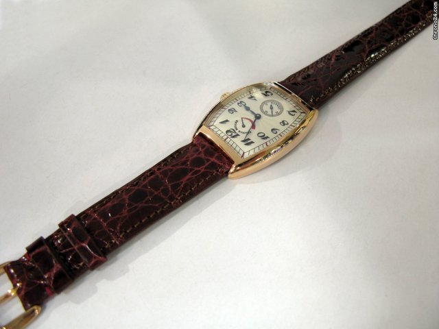 replica Franck Muller 18k Rose Gold 2852 Power Reserve Rare WATCHES 1