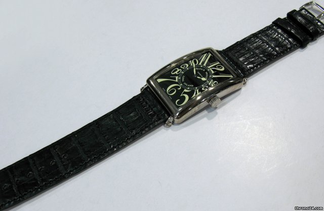 replica Franck Muller 18k Long Island 1000sc Big Heavy Rare WATCHES 1
