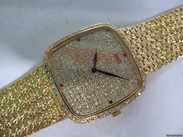 Piaget 18k & Diamonds & Rubis Dial & Bezel WATCHES 2