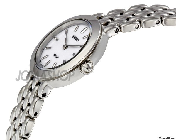 Seiko Dress White Dial Solar Quartz Ladies Watch SUP019 WATCHES 2