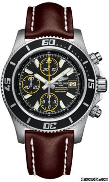 Breitling A1334102/BA82-leather-brown-tang Watches Watch