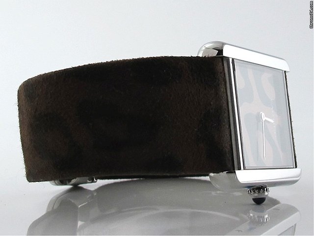 Cartier Damen "TANK SOLO" Edelstahl Quarz WATCHES 2