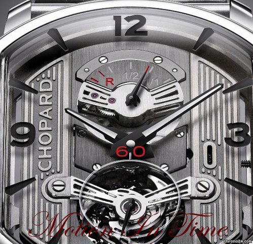 replica Chopard L.U.C. ENGINE ONE TOURBILLON TITANIUM LIMITED 150 PIECES WATCHES 1