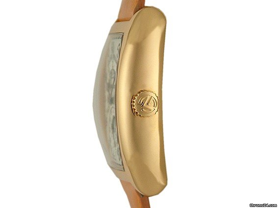 Franck Muller Cintree Curvex Double Retrograde Jour et Nuit Rosegold 50x36mm WATCHES 2