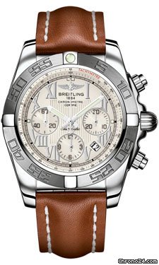 Breitling AB011011/G676-leather-gold-deployant Watches Watch