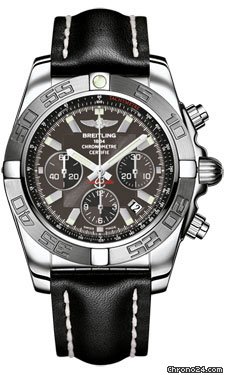 Breitling AB011011/M524-leather-black-tang Watches Watch