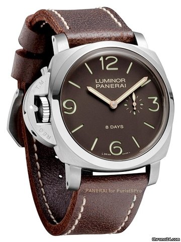 Panerai PAM 368 Luminor 1950 Left-handed 8 Days Titanio 47mm WATCHES 2