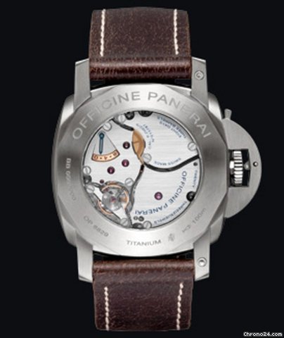 replica Panerai PAM 368 Luminor 1950 Left-handed 8 Days Titanio 47mm WATCHES 1