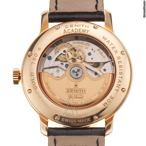 Zenith Men's Academy Tourbillon Watch WATCHES 2
