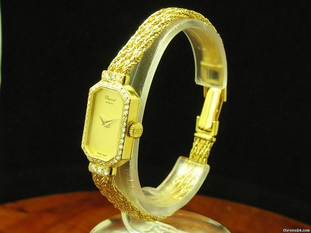Chopard 18kt Gold Damenuhr Mit 0,58ct Diamant Besatz WATCHES 2