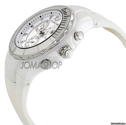 Technomarine Cruise Ceramic White Dial Chronograph Unisex Watch 110030 WATCHES 2