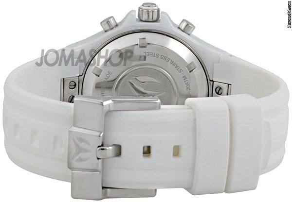 replica Technomarine Cruise Ceramic White Dial Chronograph Unisex Watch 110030 WATCHES 1