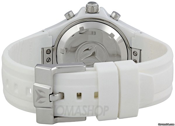 replica Technomarine Cruise Ceramic White Dial Chronograph Unisex Watch 110031 WATCHES 1